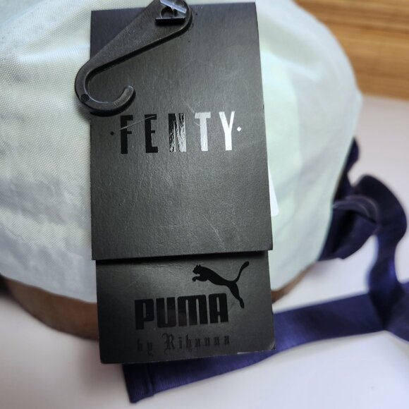 Puma By Rihanna F Fenty Cap Hat Bay Evening Blue Unisex One Size New - Picture 9 of 14